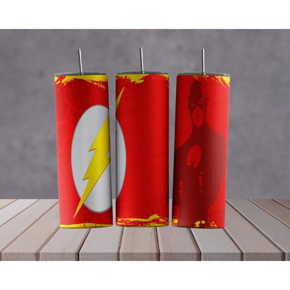 Flash 20 oz Tumbler With Straw - Picture 1 of 1